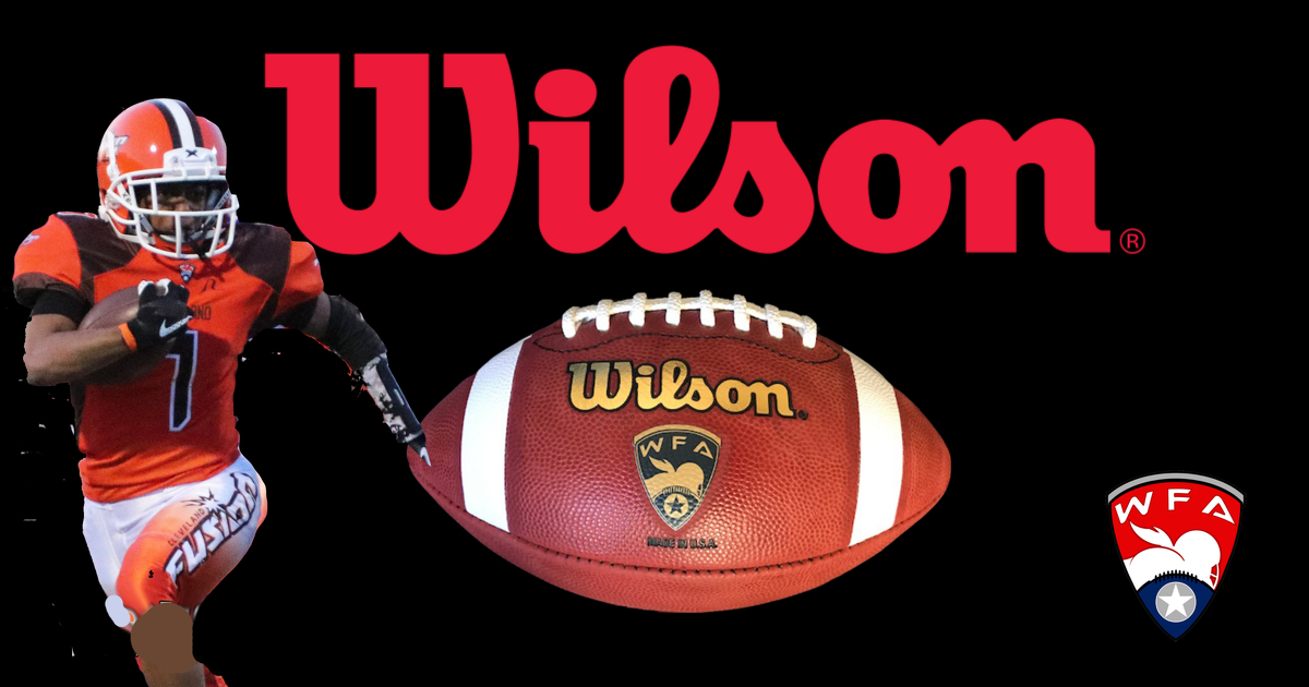 Wilson Official Football of WFA Women's Football Alliance