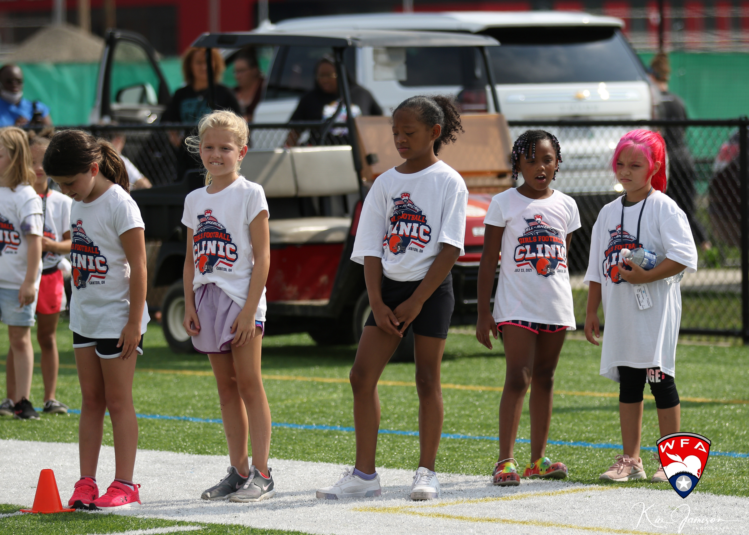 2021 Cleveland Brown WFA All-American Girls Clinic