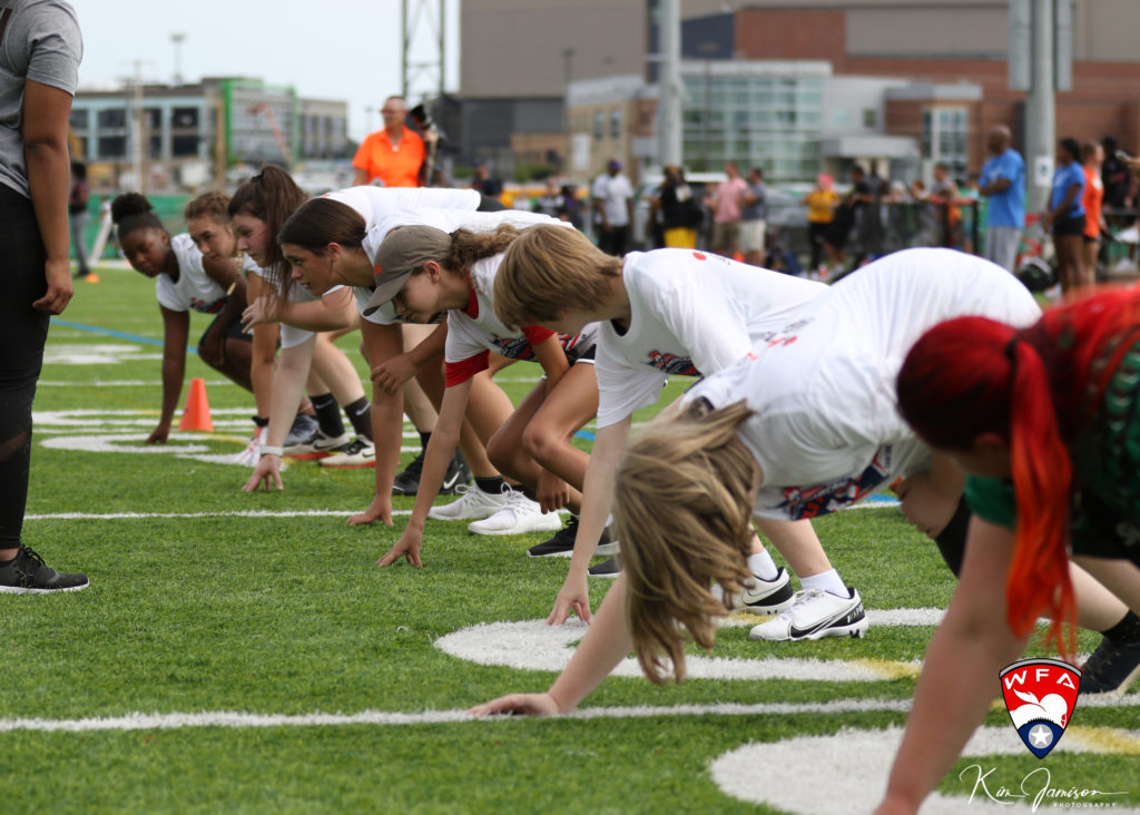 2021 Cleveland Brown WFA All-American Girls Clinic