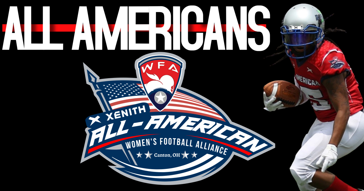 AllAmerican Teams Announced Women's Football Alliance