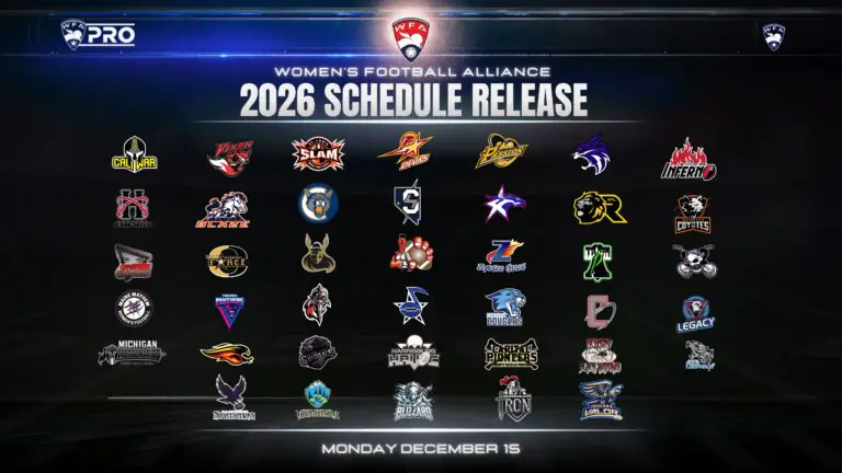 WFA 2026 Schedule Released